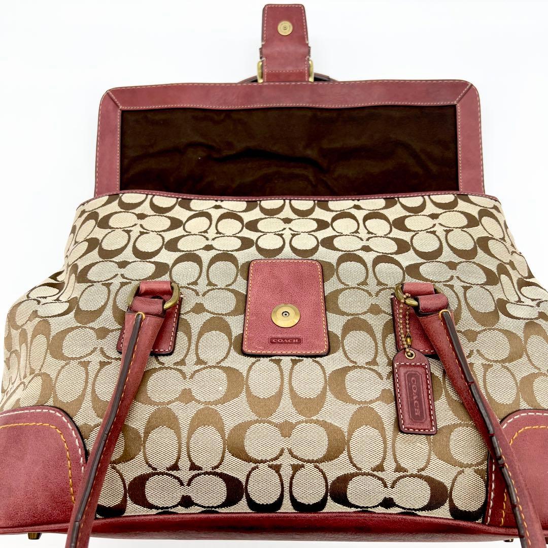 専用Coach 5774 Soho Signature Totebag y2k