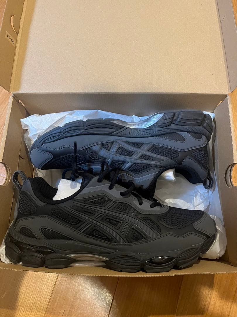 ASICS GEL-NYC RGDブラック スニーカー