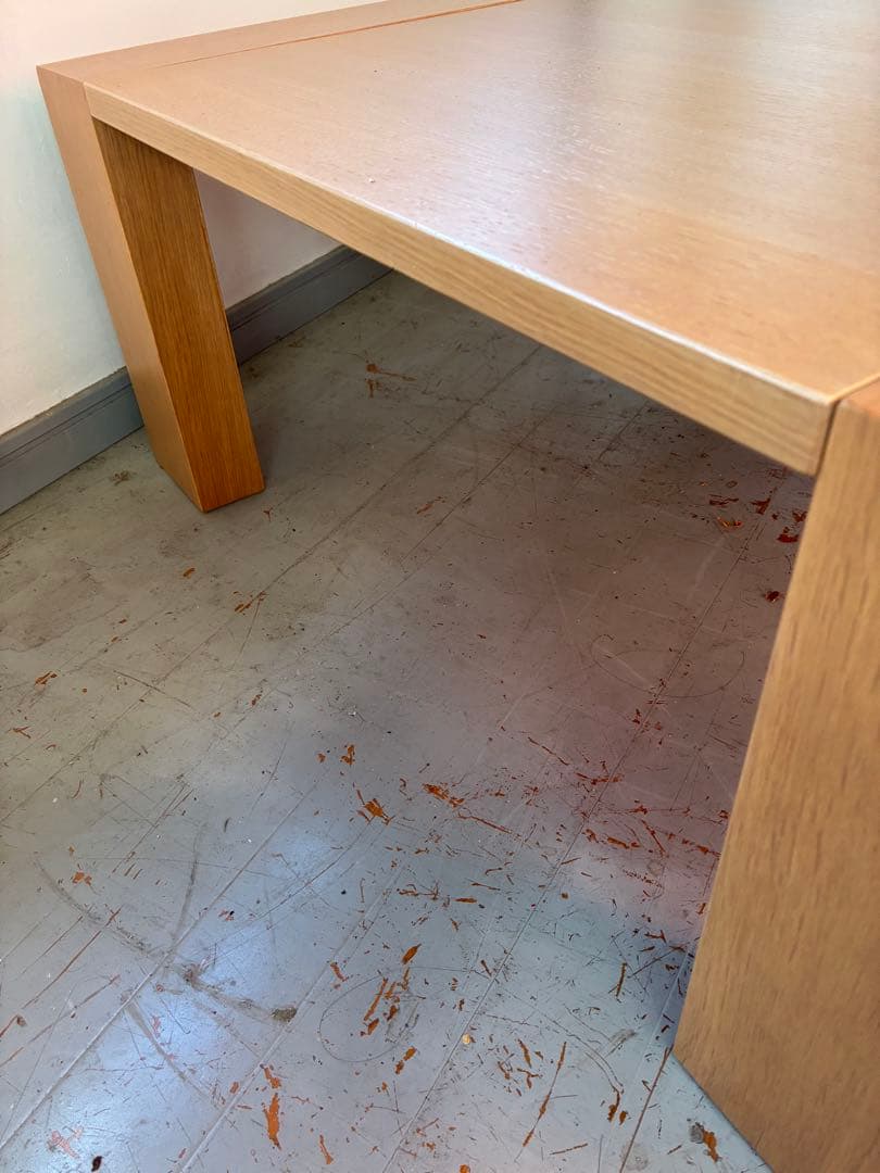 カリガリス Calligaris スクエア　センターテーブル　　ナチュラル