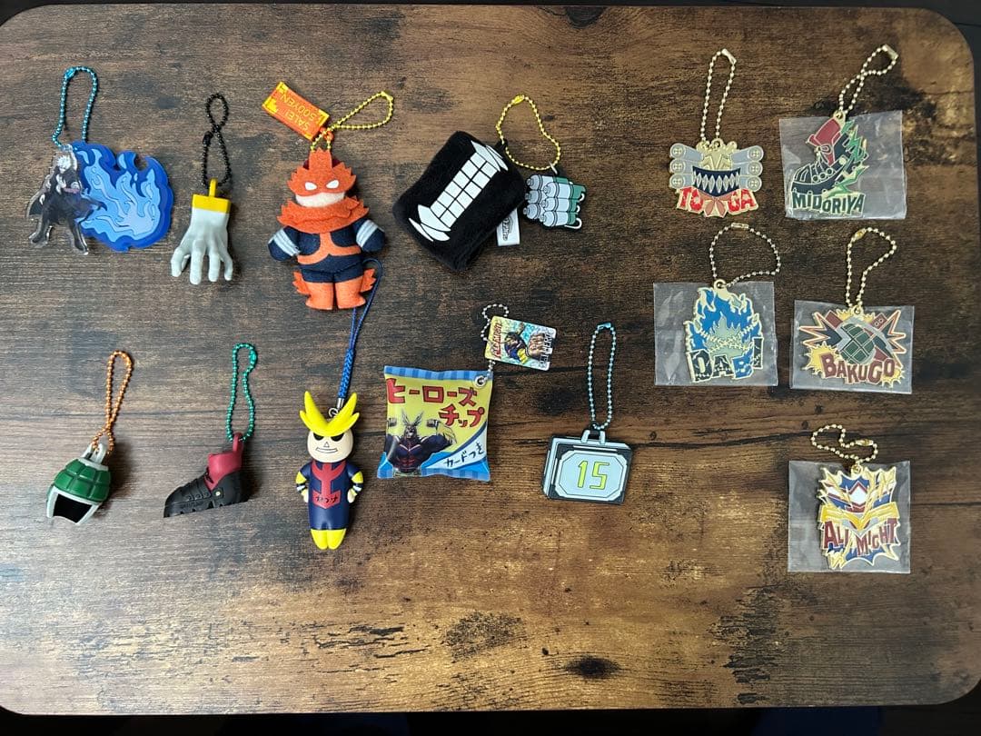 僕のヒーローアカデミア ヒロアカ usj コレクタブルキーチェーン フルコンプ