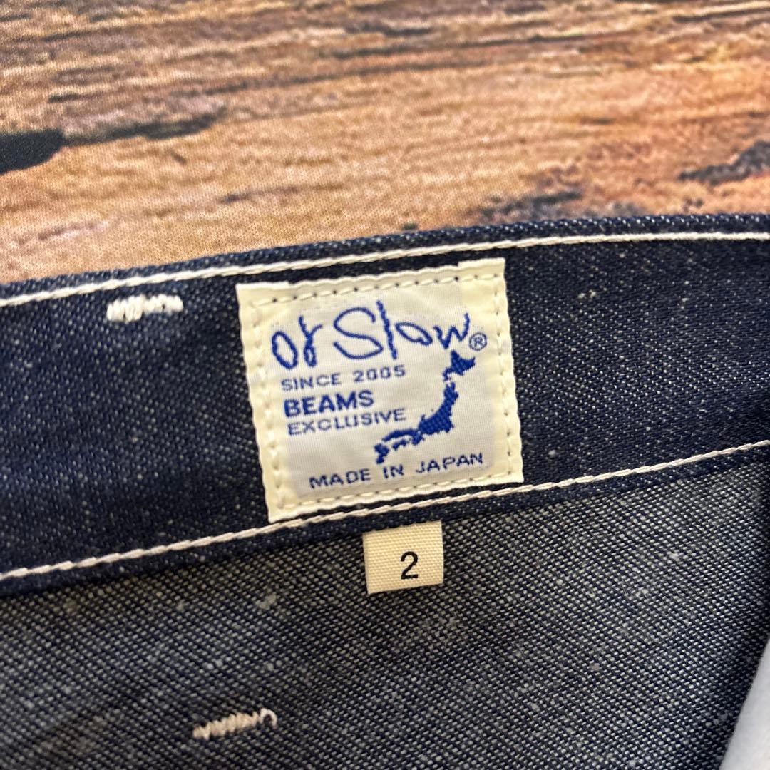 パンツ orslow / w knee denim painter pants