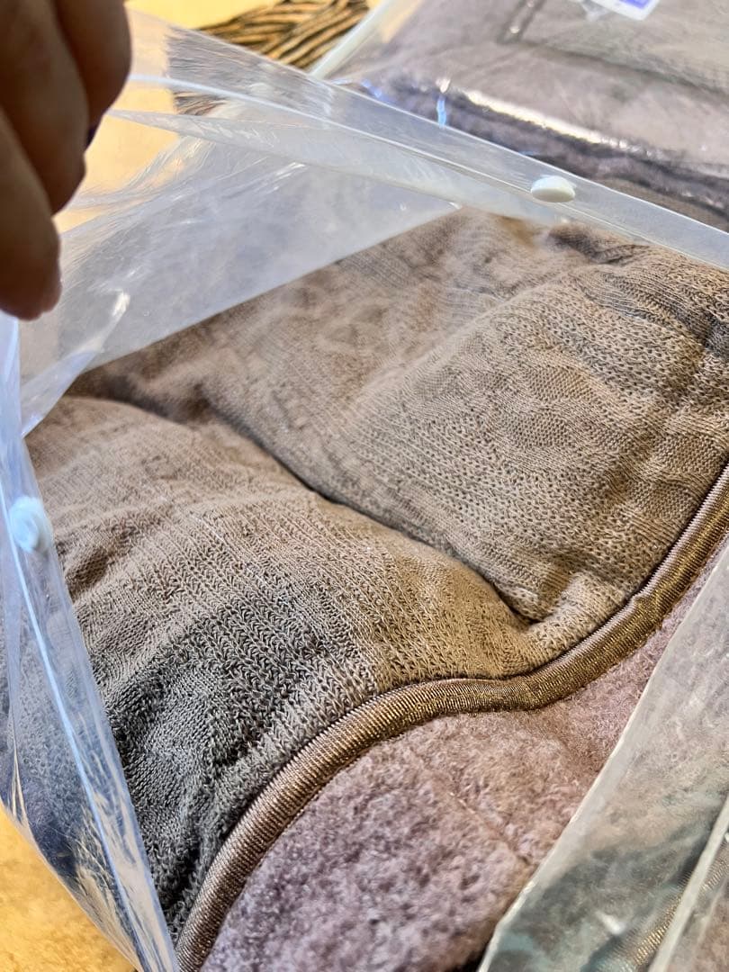 ロマンス小杉 ヒートウールケット 140×200cm 4枚セット ブラウン系