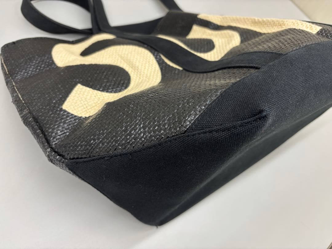 Suprem Raffia Tote Bag シュプリーム トートバック 黒