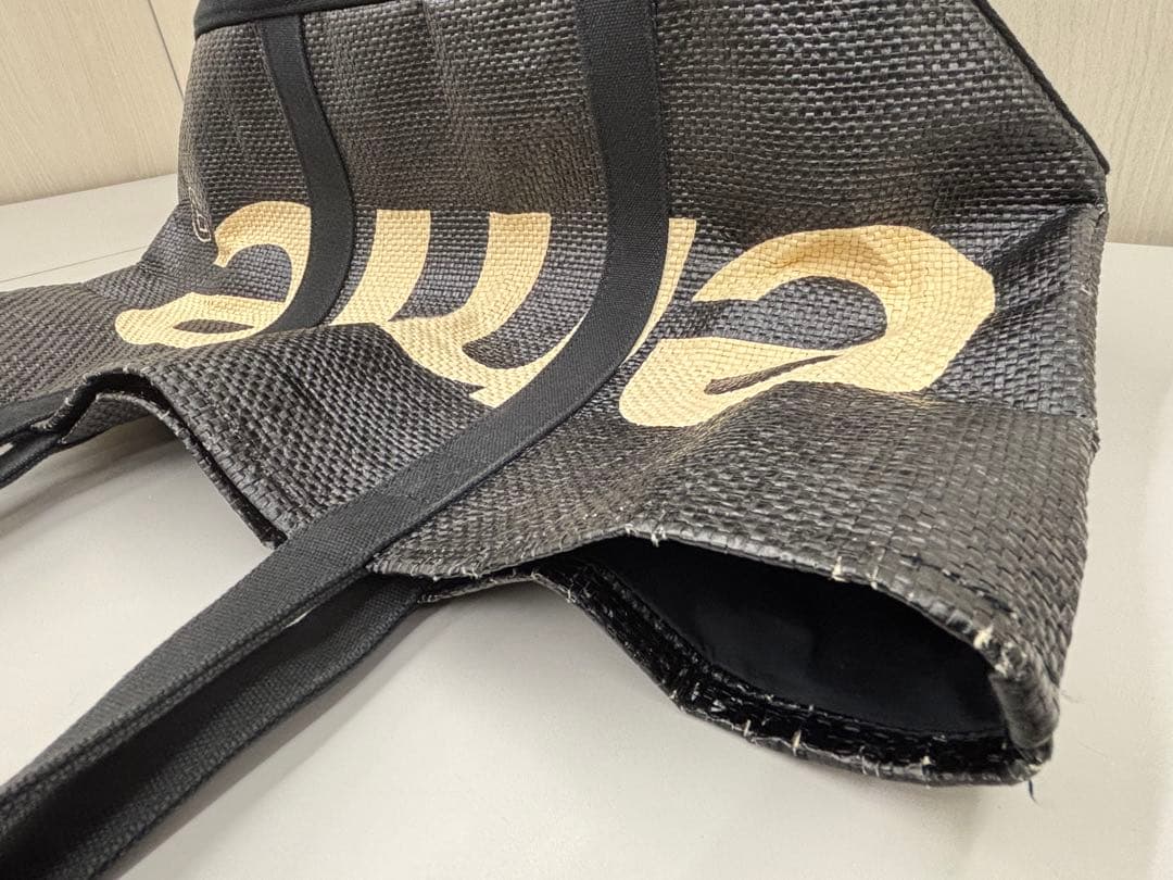 Suprem Raffia Tote Bag シュプリーム トートバック 黒