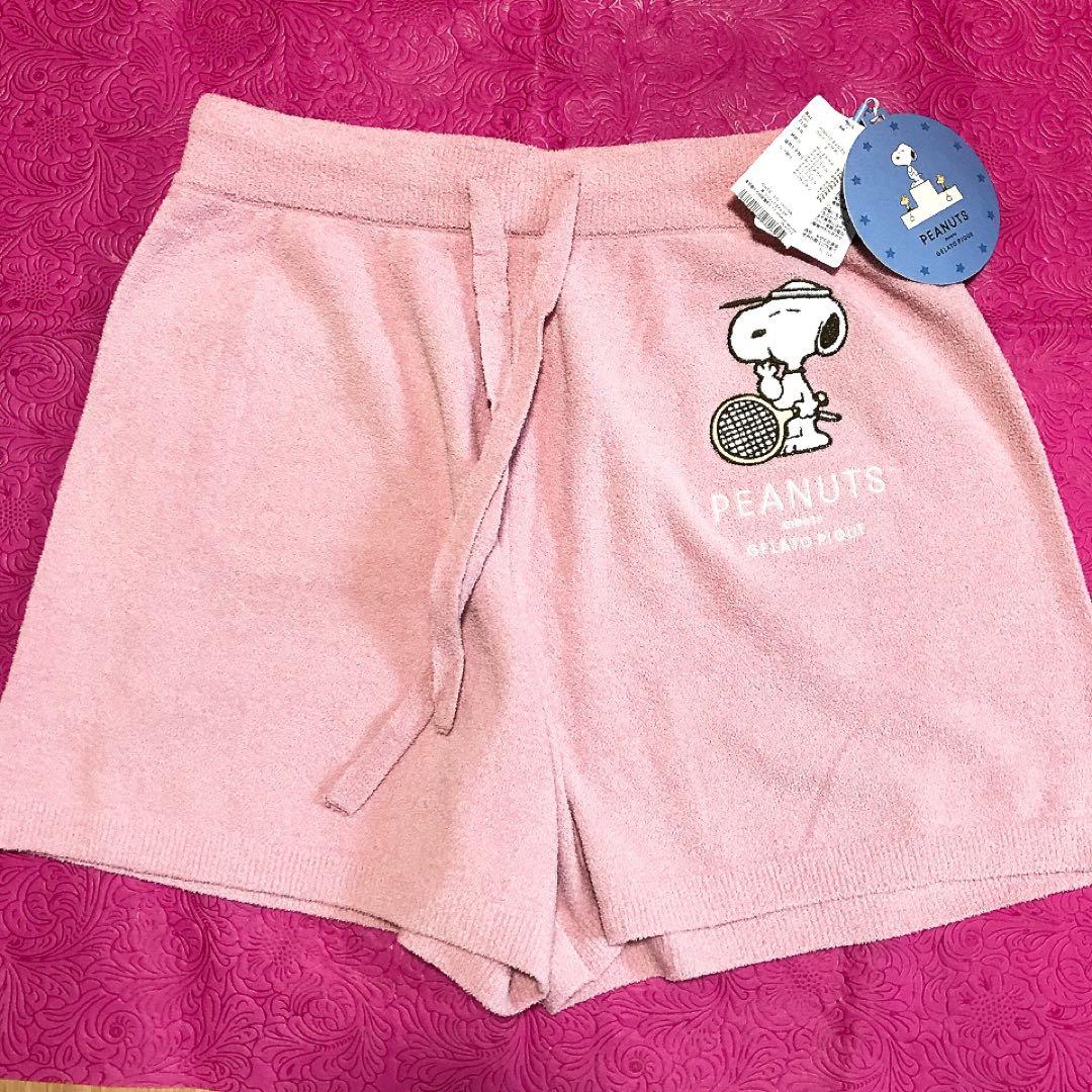 me_sanジェラートピケPEANUTS スヌーピー ルームウェア セット