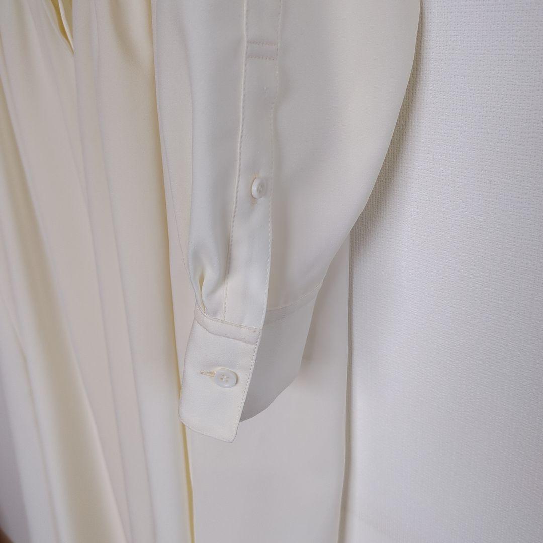 【ADORE】ピンタックバンドカラーワンピースМサイズ