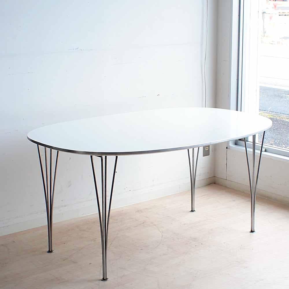 80's ヴィンテージ フリッツ・ハンセン スーパー楕円テーブル ZR24426