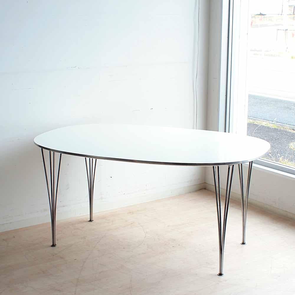 80's ヴィンテージ フリッツ・ハンセン スーパー楕円テーブル ZR24426