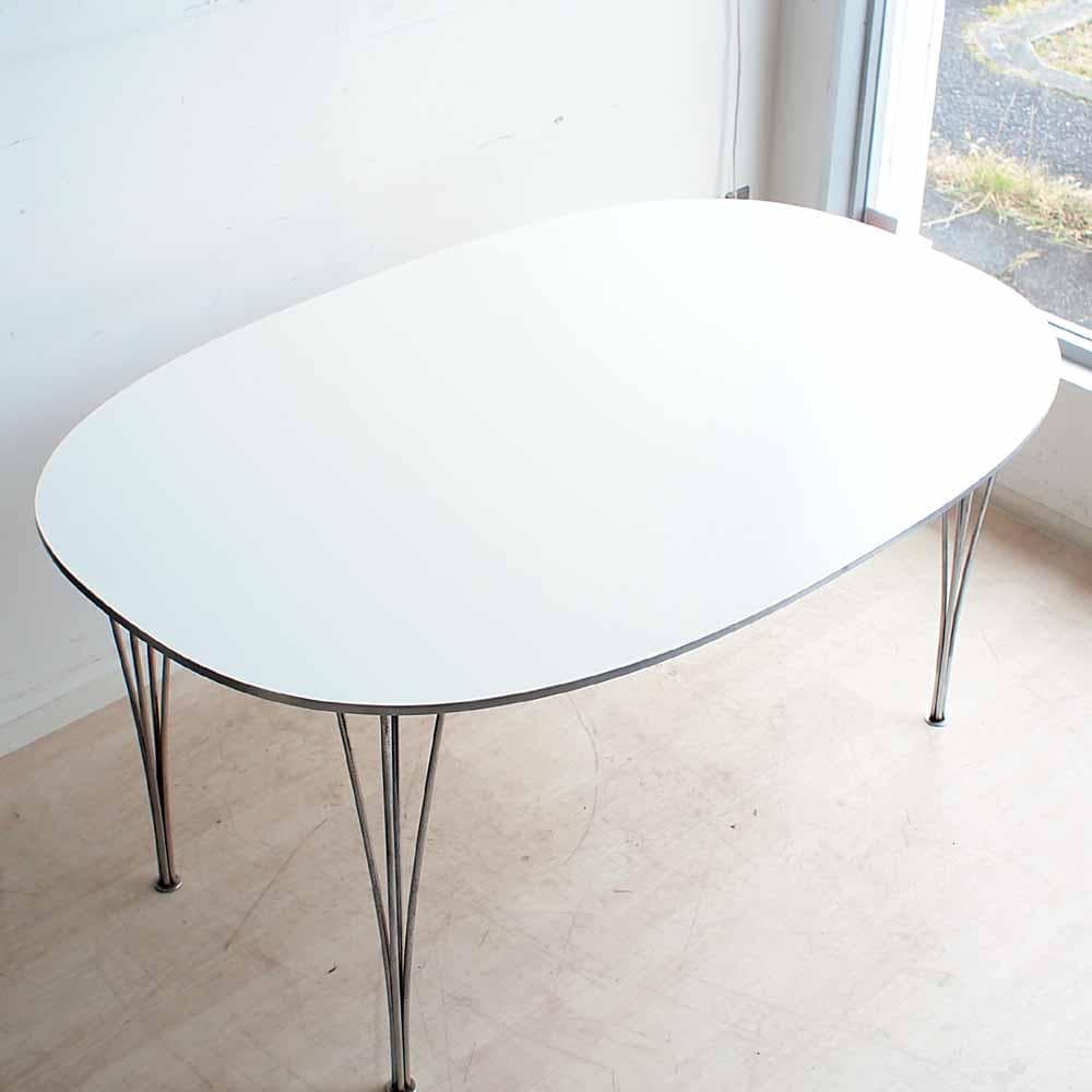 80's ヴィンテージ フリッツ・ハンセン スーパー楕円テーブル ZR24426