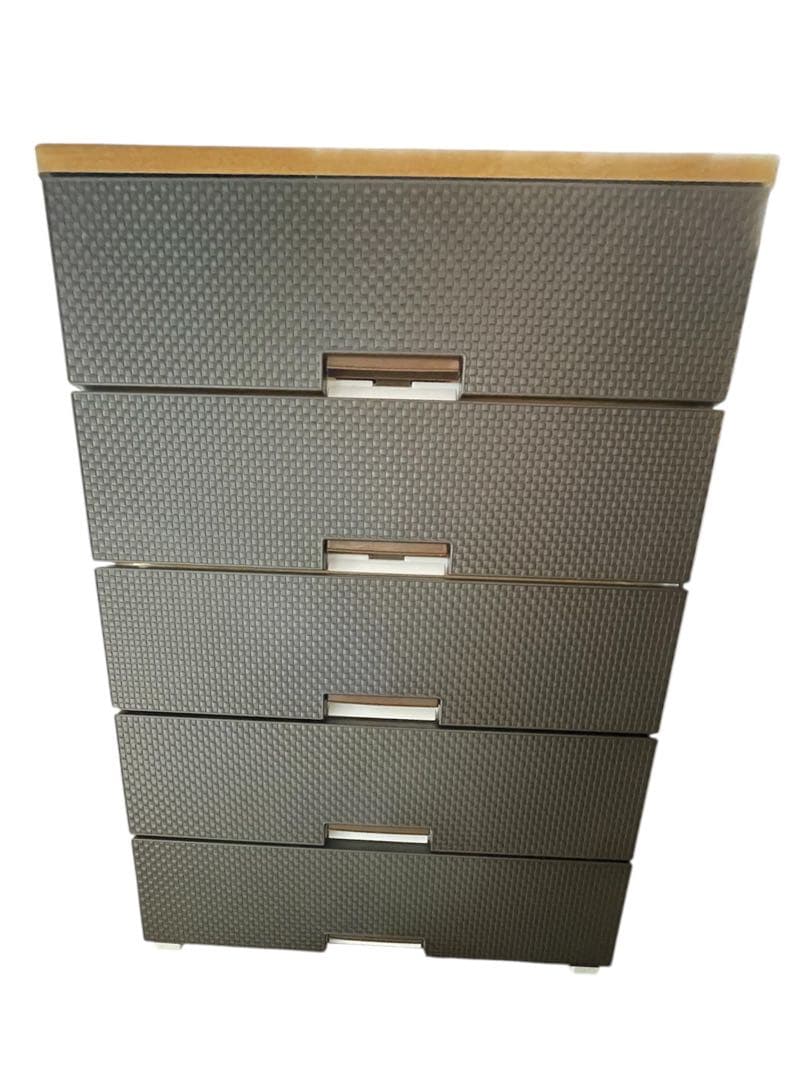 天馬　fits フィッツプラス　メッシュ　ブラウン　5段　チェスト