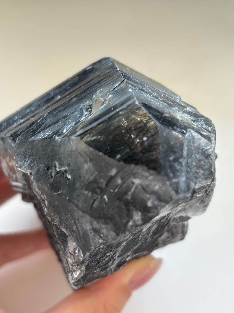 15万円⇒7万円切 美品 完璧 赤字 732g ブルーザギマウンテンクォーツ