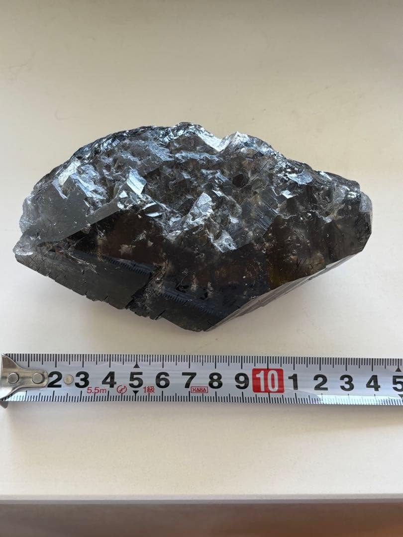 15万円⇒7万円切 美品 完璧 赤字 732g ブルーザギマウンテンクォーツ