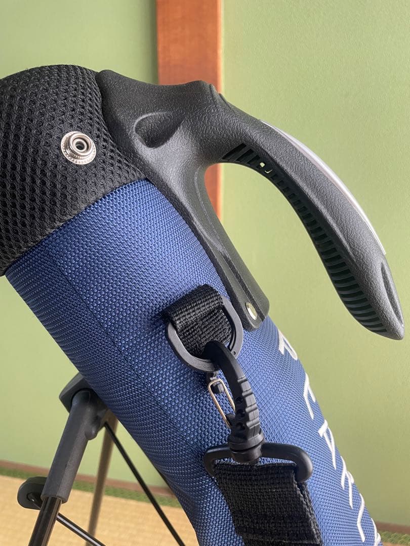 Kazu　PEARLY GATES キャディバッグ ネイビー 68番