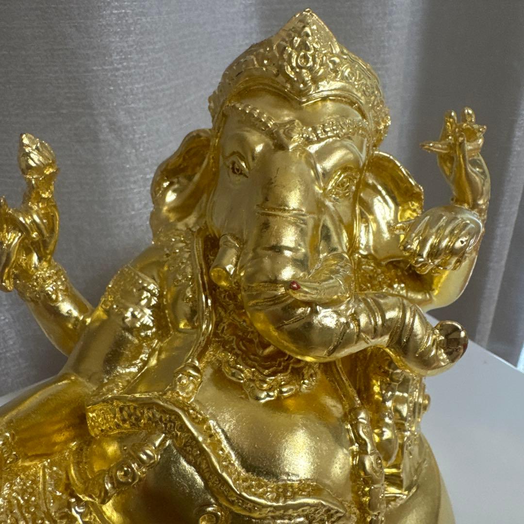 真鍮新作！日本未入荷インスタで大人気、本物　ピンクガネーシャ！3倍速で願いが叶う