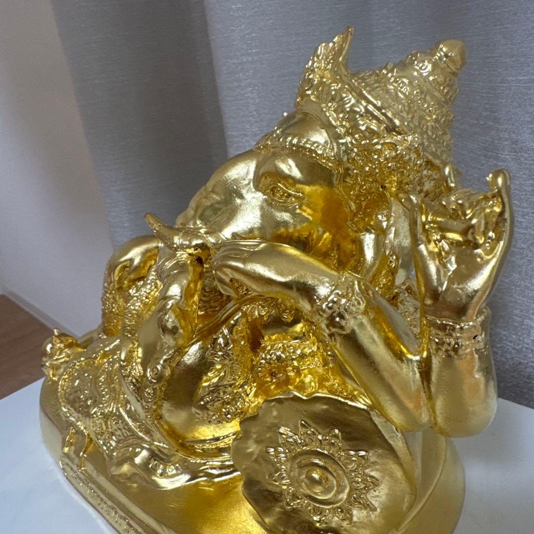 真鍮新作！日本未入荷インスタで大人気、本物　ピンクガネーシャ！3倍速で願いが叶う