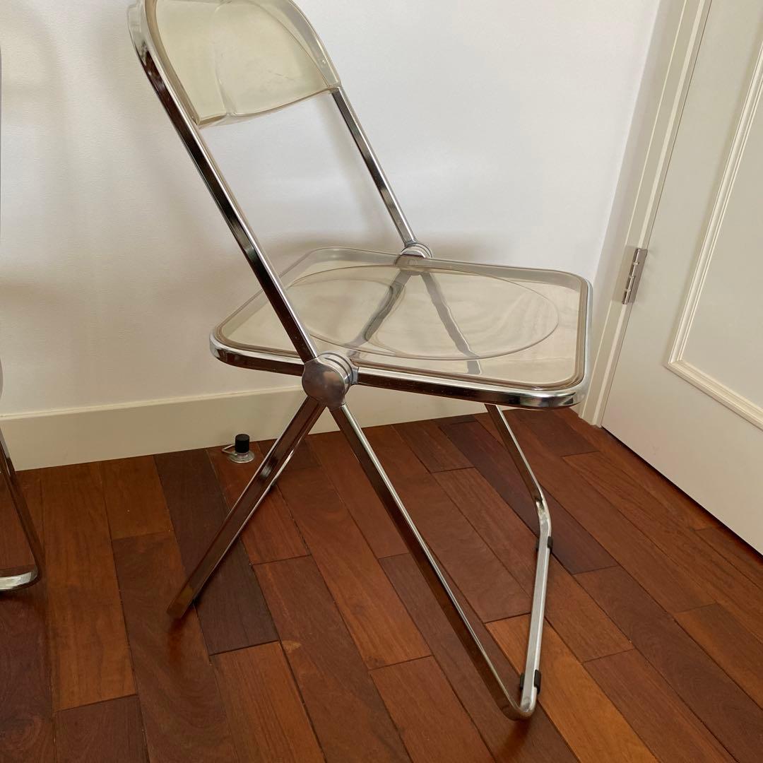 プリアチェア　クリア　２脚セット　正規品