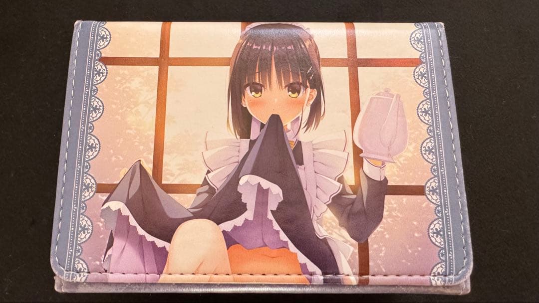 ゆずソフト 合皮製デッキケースW 喫茶ステラと死神の蝶　四季ナツメ