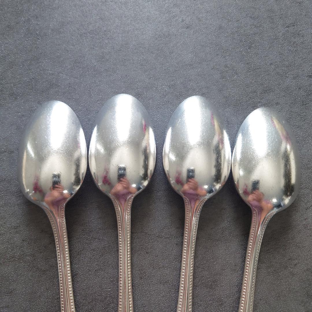 希少 クリストフル パール デザートスプーン 4点