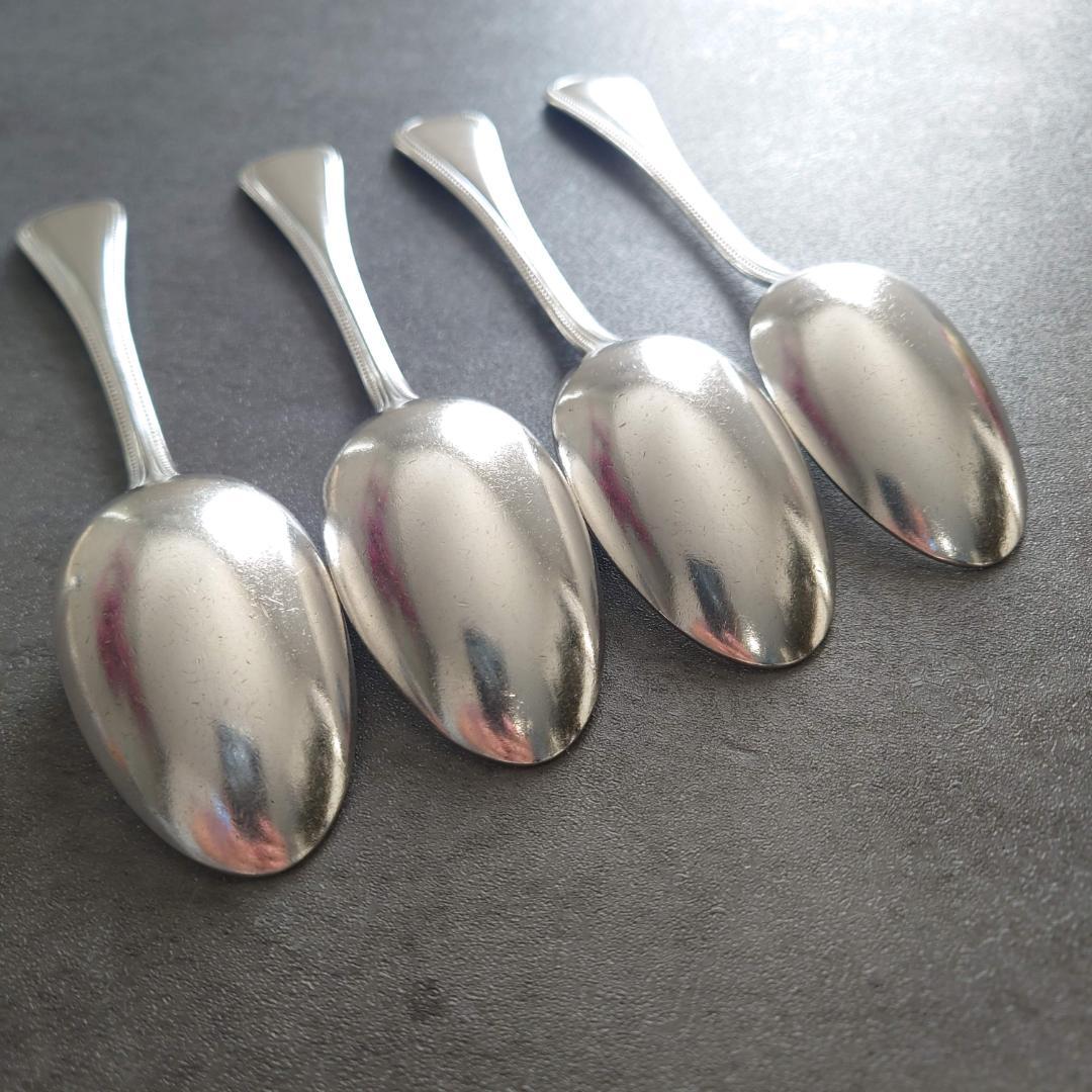 希少 クリストフル パール デザートスプーン 4点