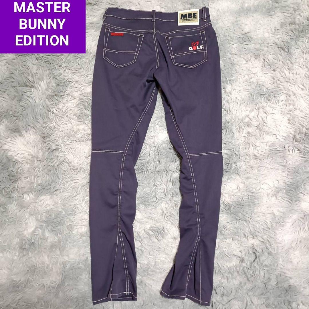 マスターバニー エディション　ストレッチ　パンツ　ゴルフ　刺繍　ウェア