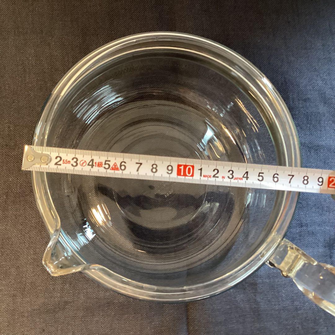 オールドパイレックス 耐熱ガラス 片手鍋