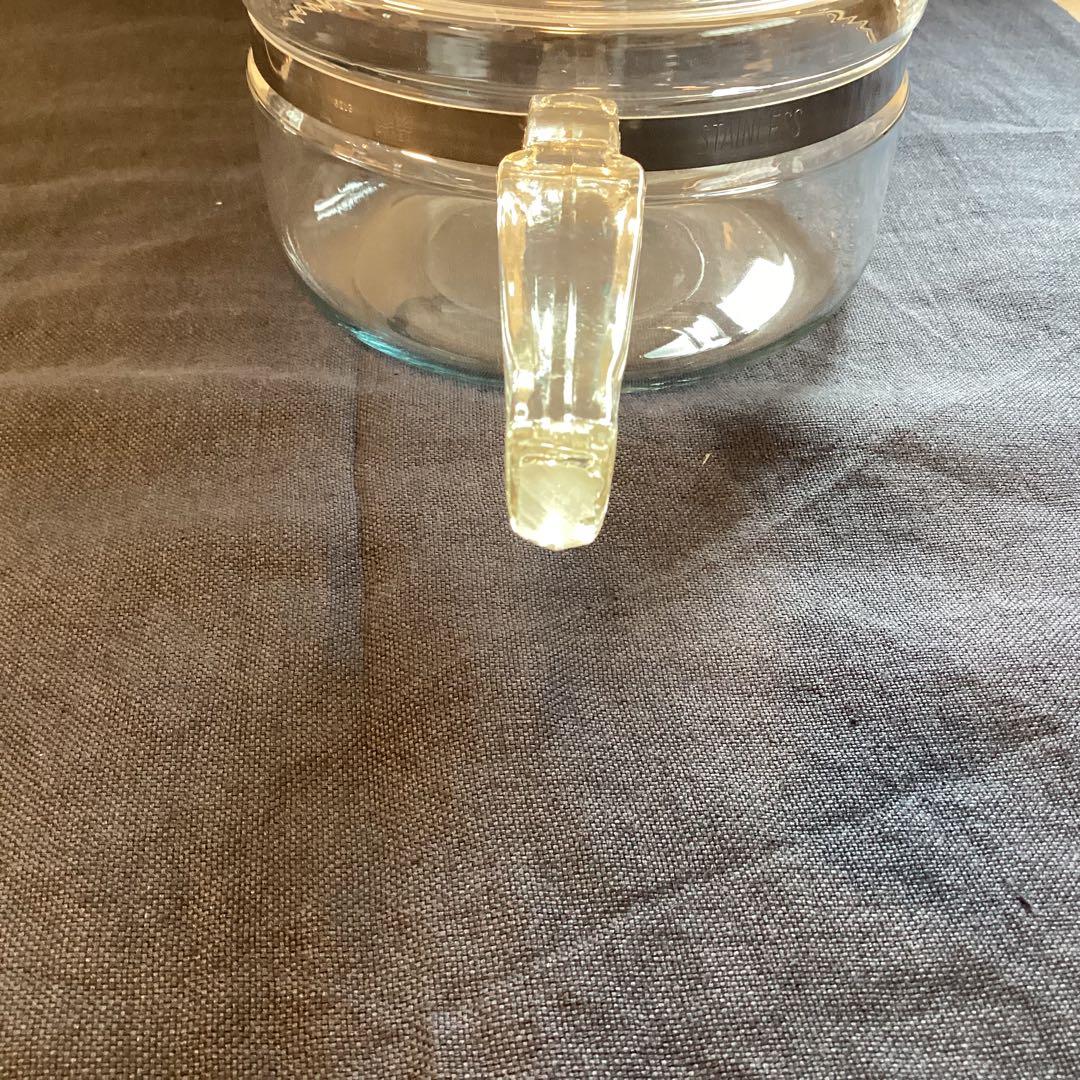 オールドパイレックス 耐熱ガラス 片手鍋