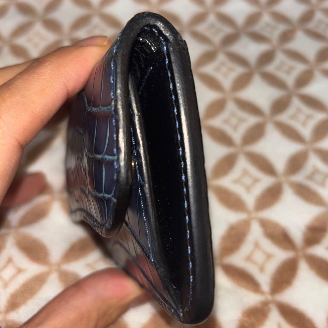 【美品・限定品】WILDSWANS TONGUE 藍染クロコダイル