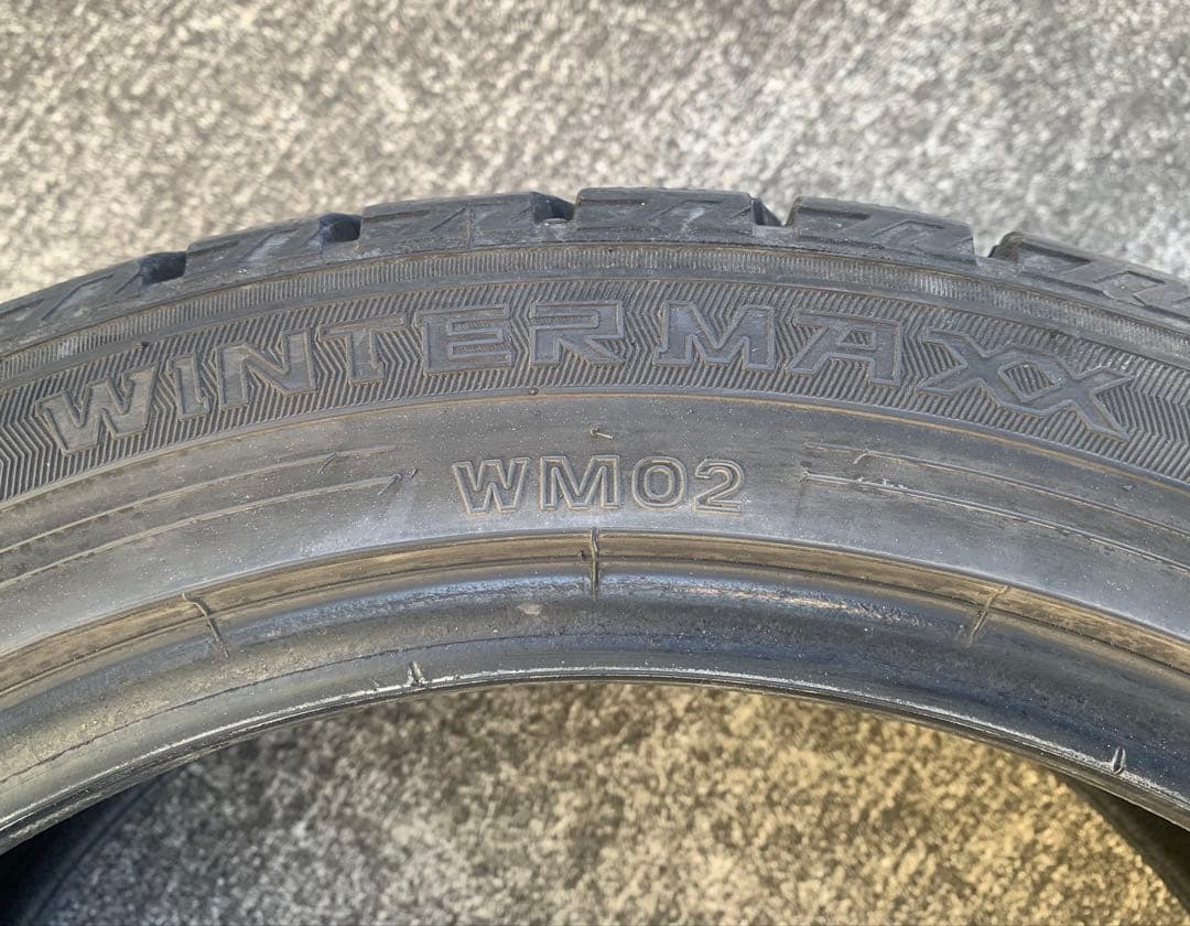 215/45R17 ダンロップ WM02 スタッドレス 中古4本セット