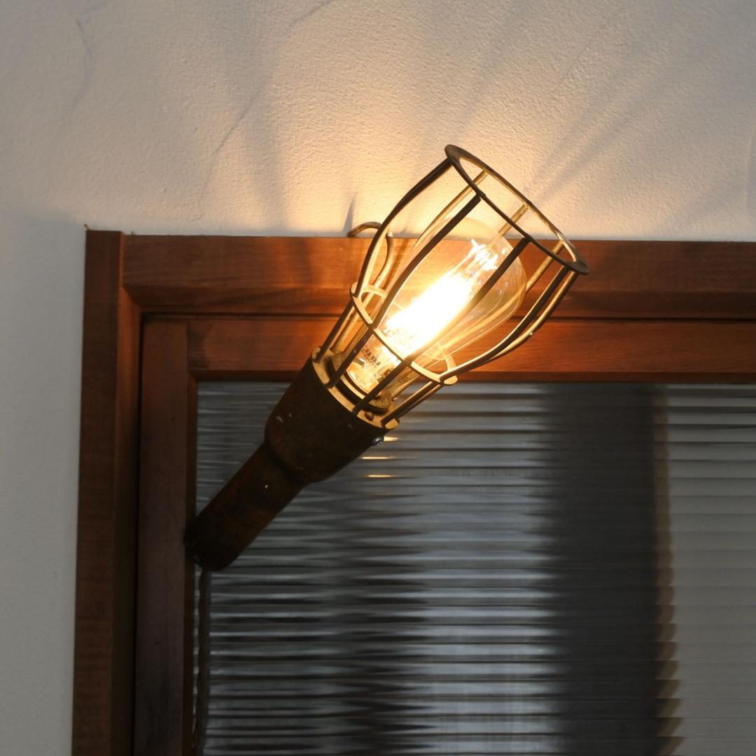 30-40's McGILL社 インダストリアル トラブルランプ ワークライト