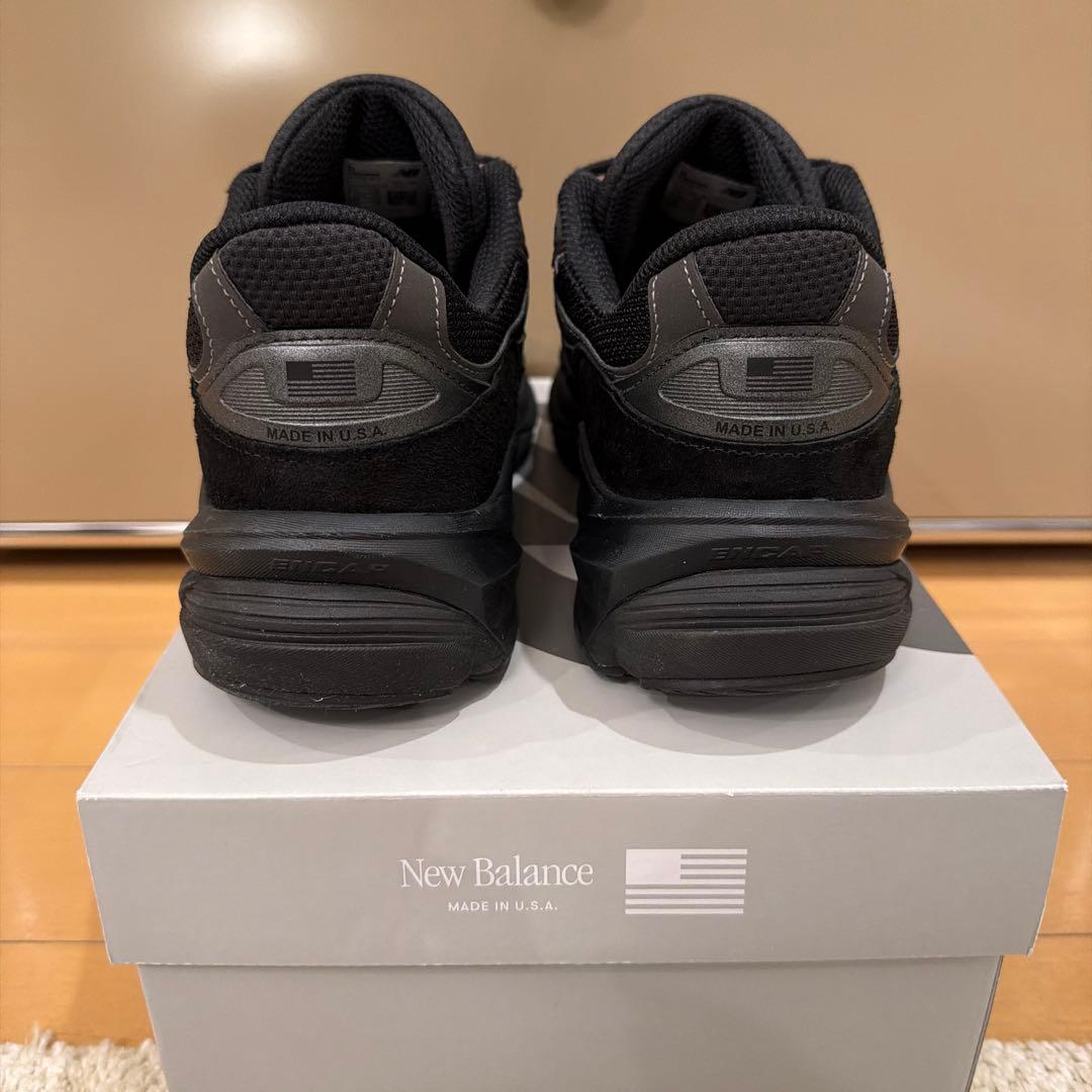 靴 New Balance 990V6 Triple Black 29cm