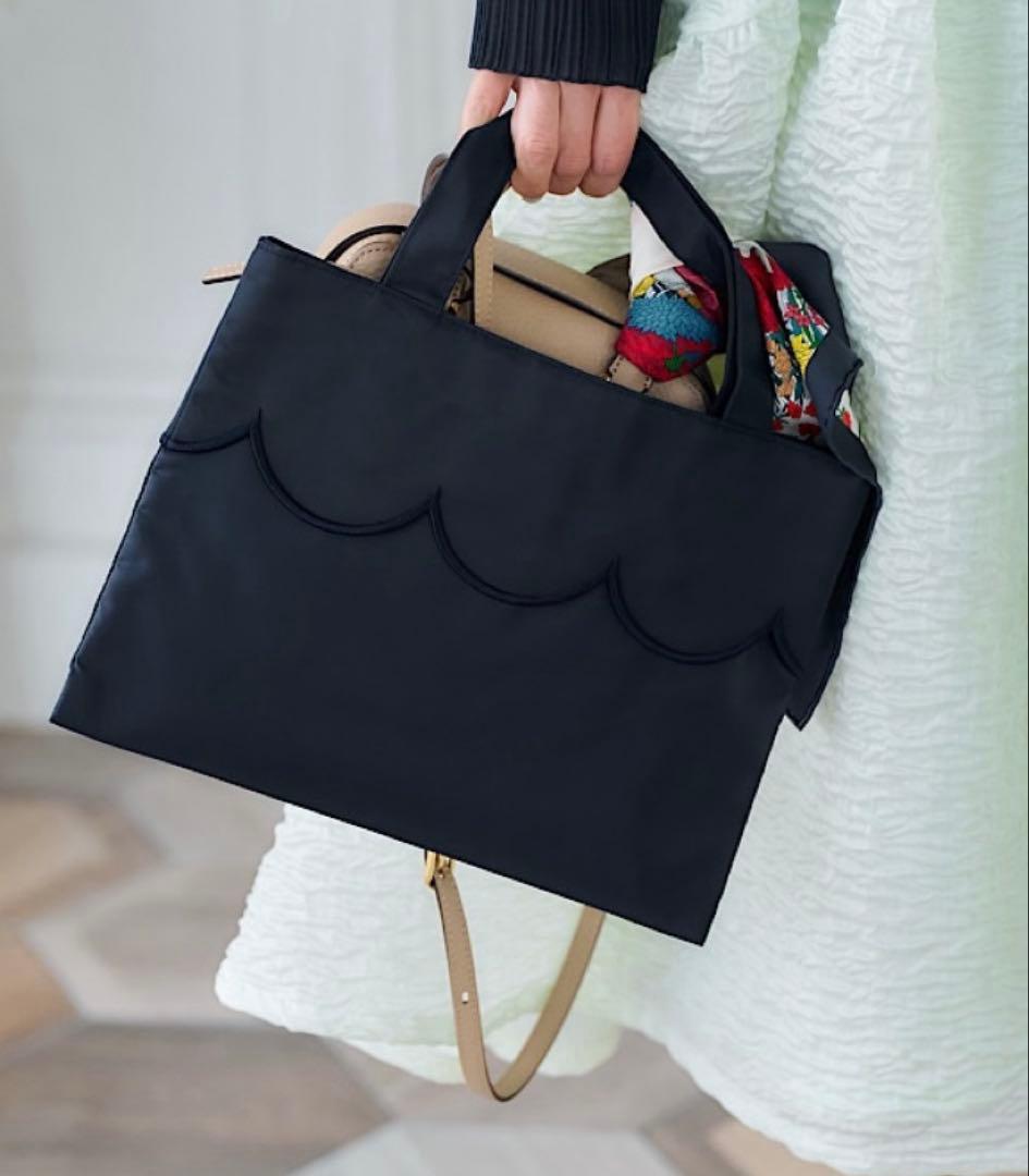 【専用】マーロンエノンフィ　スカラップ　パレルモ　ブラック　スモール