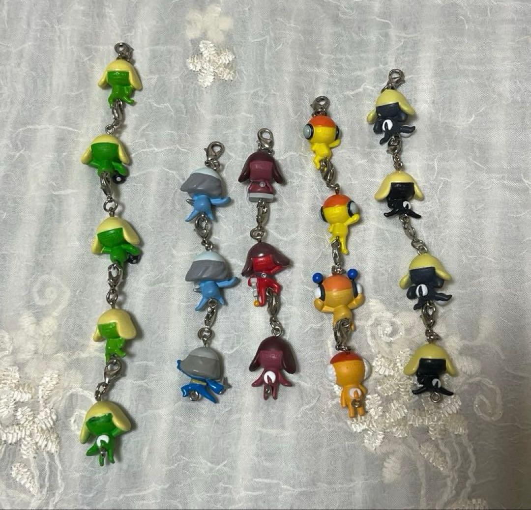 ケロロ軍曹 ケロロ小隊 チャーム ストラップ セット