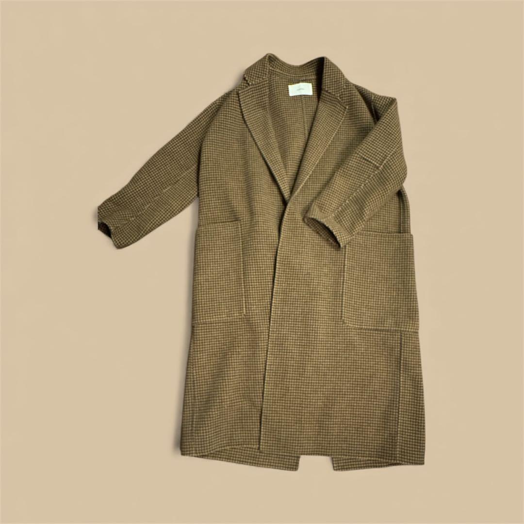 TODAYFUL オーバーチェックコート チェスターコート 38
