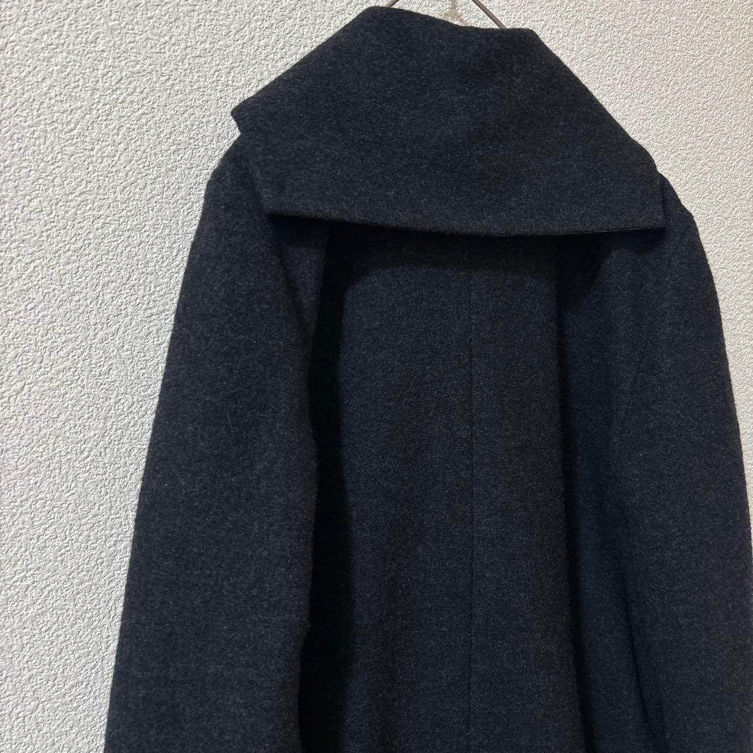専用です　ツモリチサト　ウール100% ロングコート　セーラー　チャコール