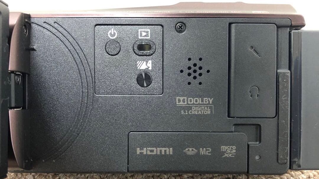 【ジャンク品】 ソニー ビデオカメラ HDR-CX480 液晶変色あり 動作OK