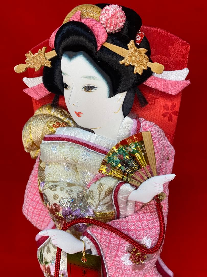 東京久月　羽子板ガラスケース１０号・サイズ　間口約２３×奥行約２１×高さ約４７㎝