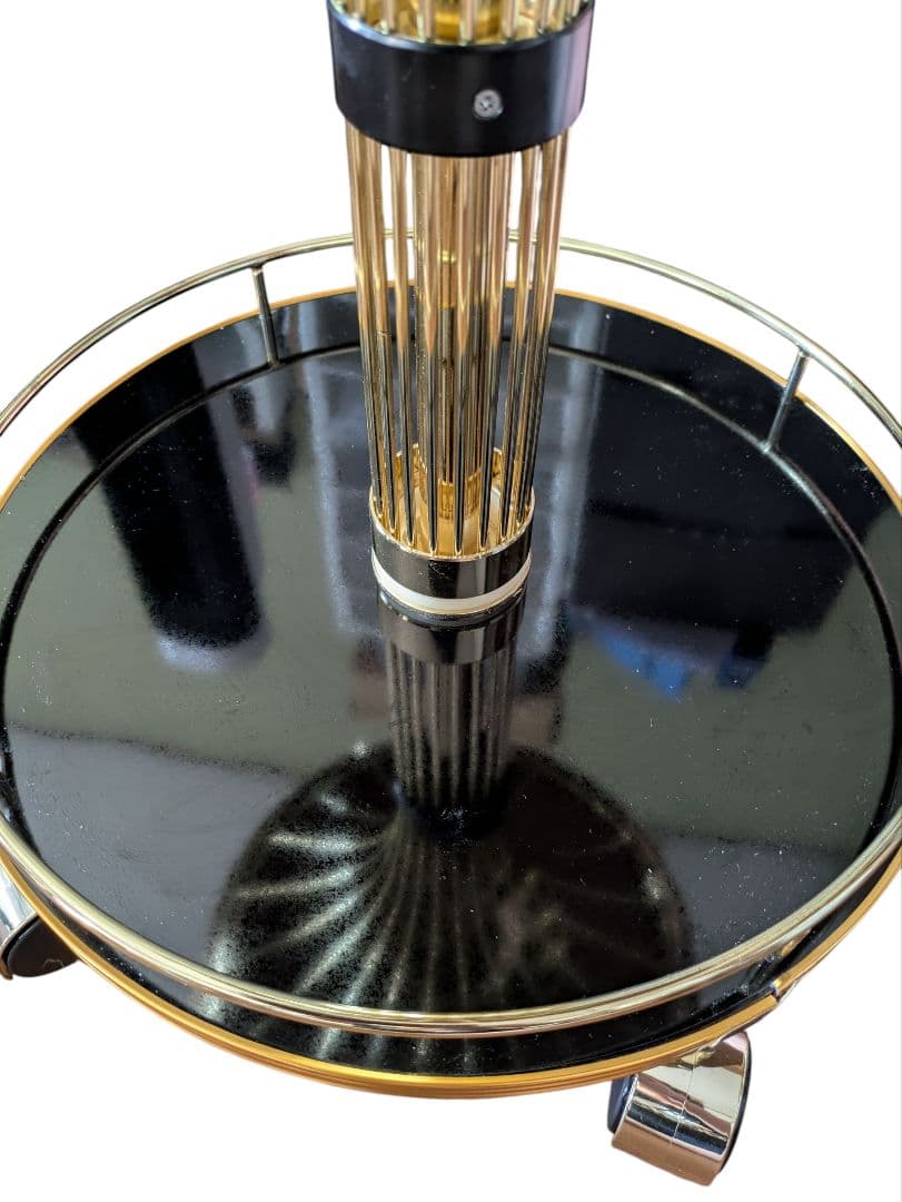 光製作所 二段式サイドテーブル キャスター付き タグ付き 送料無料