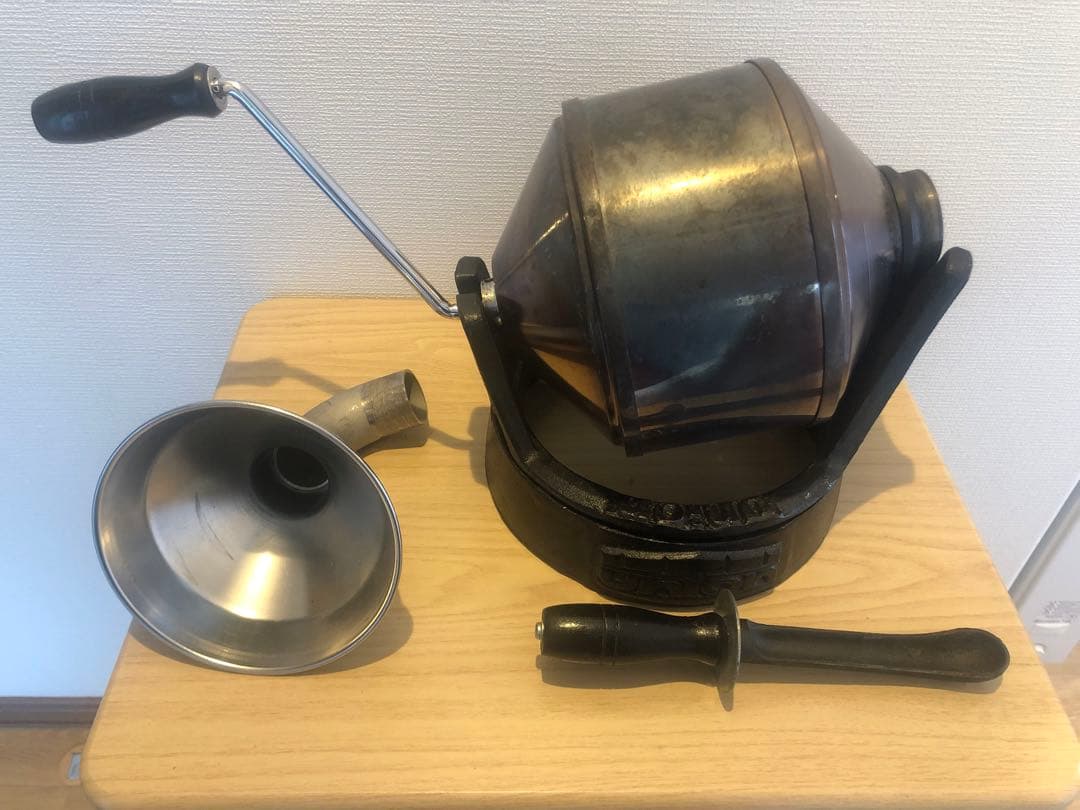 ユニオンサンプルロースター　手廻し焙煎機