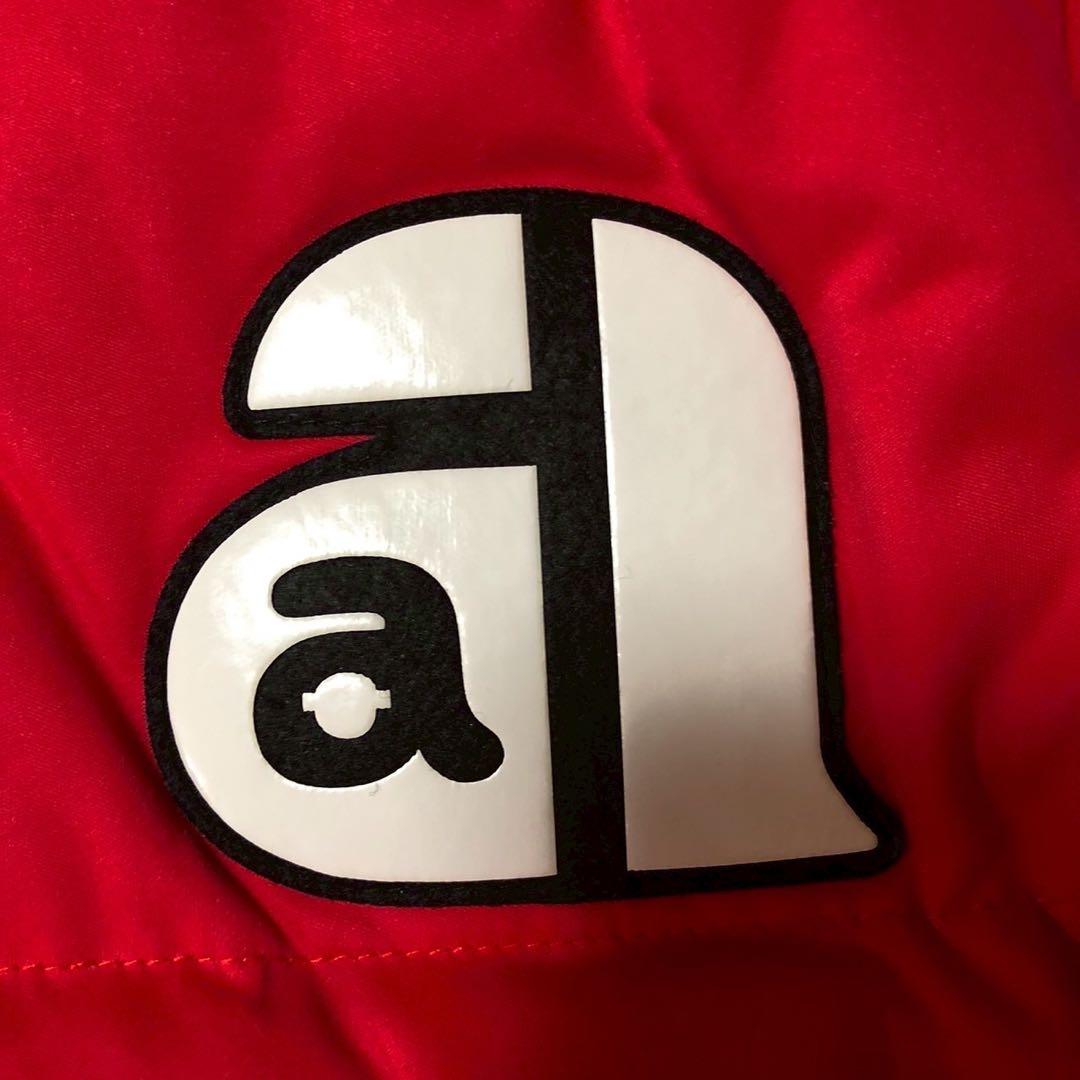 【美品】archivio アルチビオ ダウンジャケット ボアフード レッド