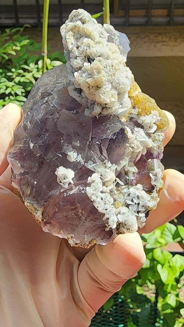 ヤオガンシンフローライト・デザートローズ・カルサイト