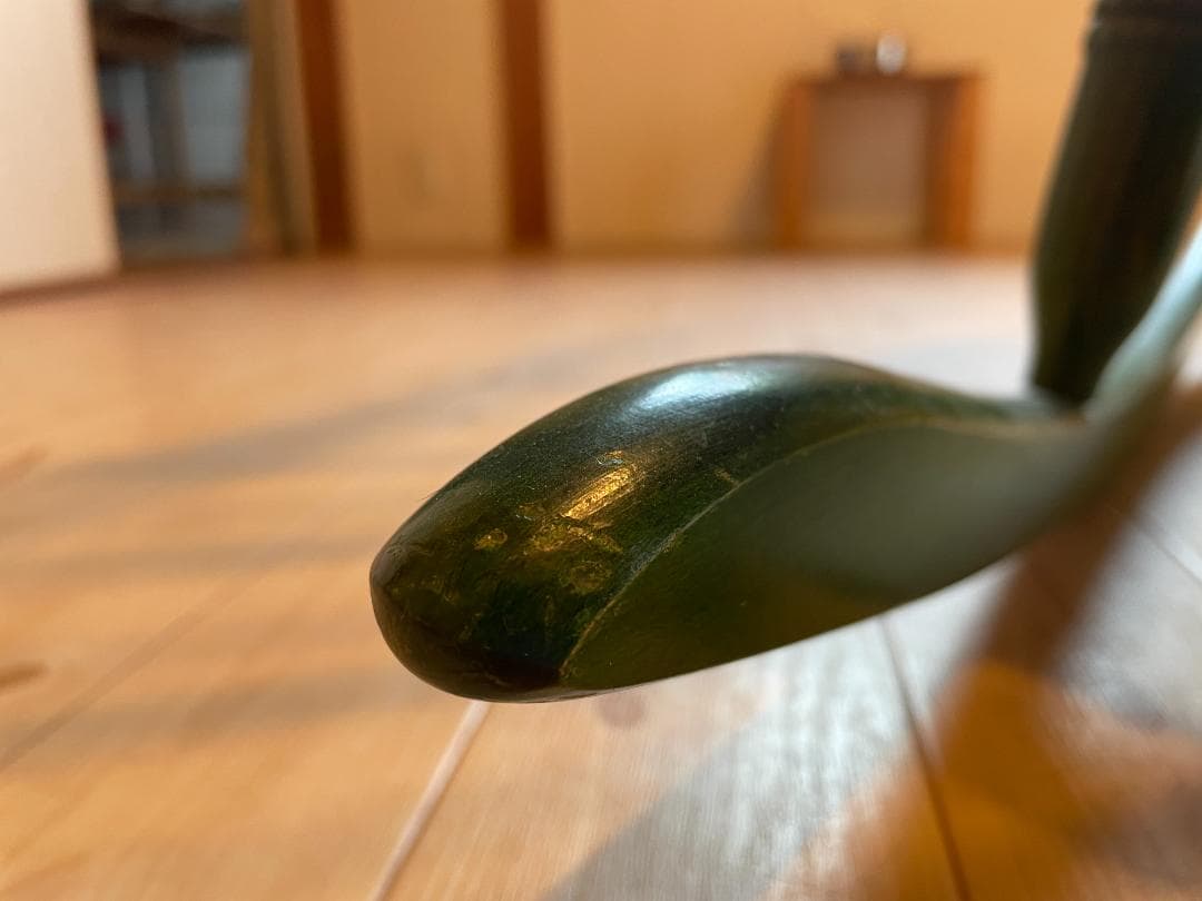 【値下げ中】飛騨産業 キツツキ 木製 ロッキングチェア ヴィンテージ 椅子 緑色