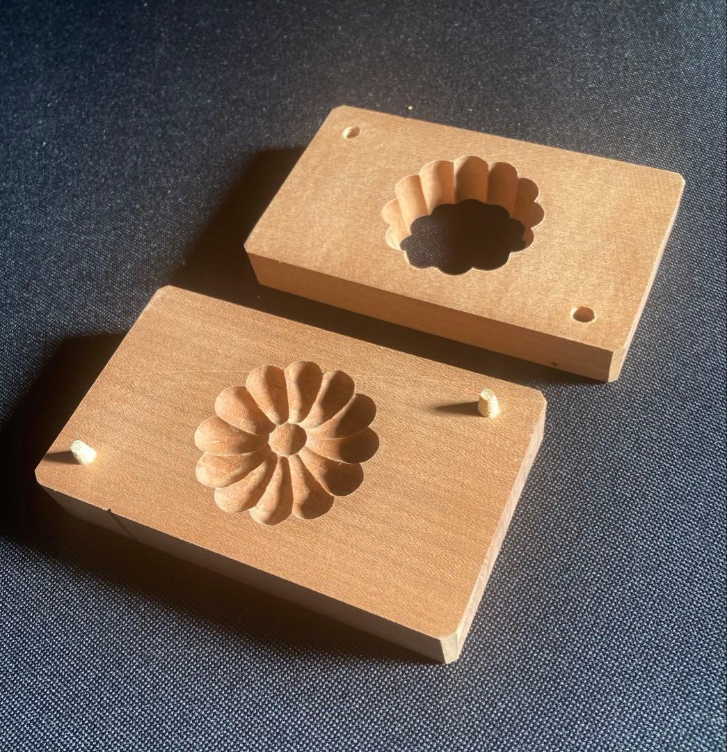 菊型　和菓子型　練り切り用