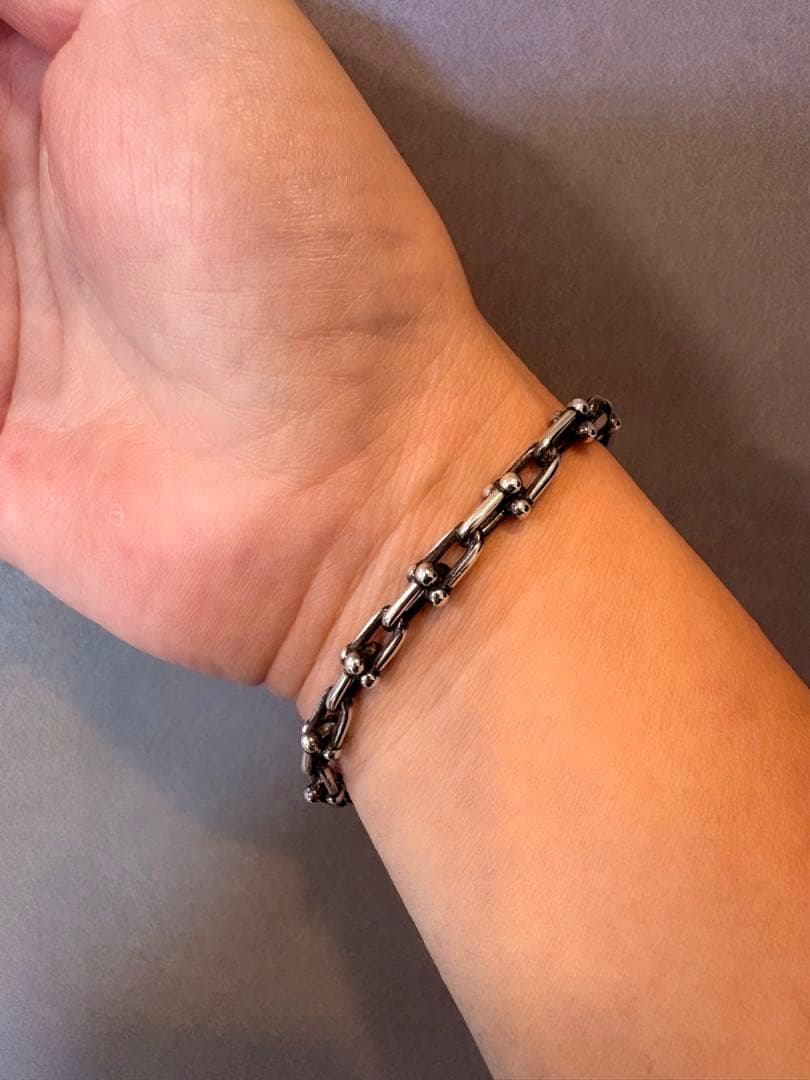 【限定価格】ティファニー TIFFANY ハードウェア ブレスレット スモール