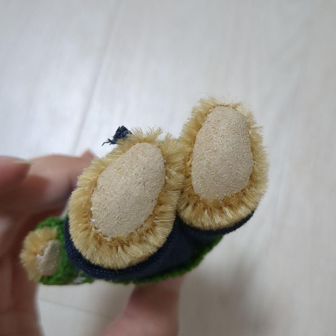 極美品 激レア プラダ PRADA 1ARD67 ベア キーホルダー