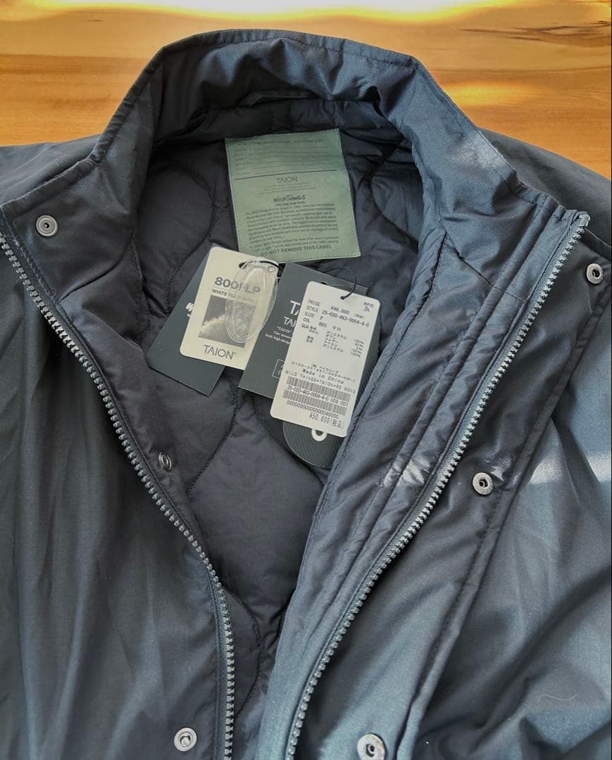 今季WILD THINGS×TAION×relume MONSTER PARKA