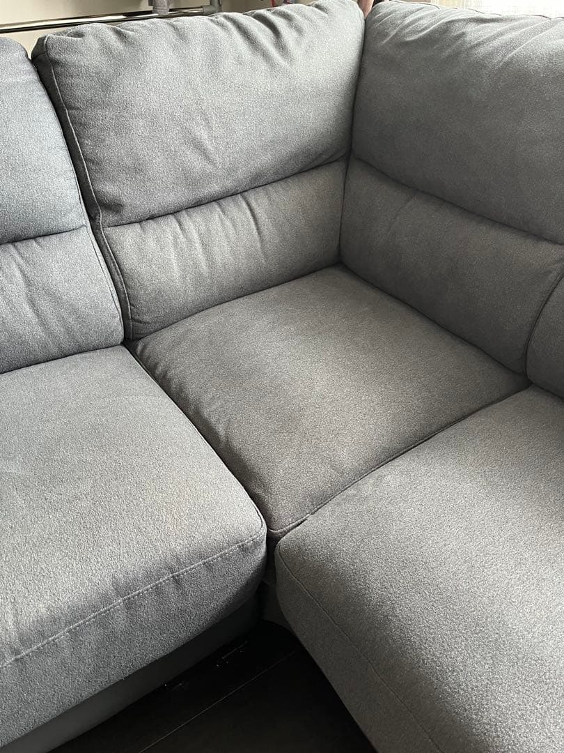 ニトリ　L字ソファ　札幌引き取り限定