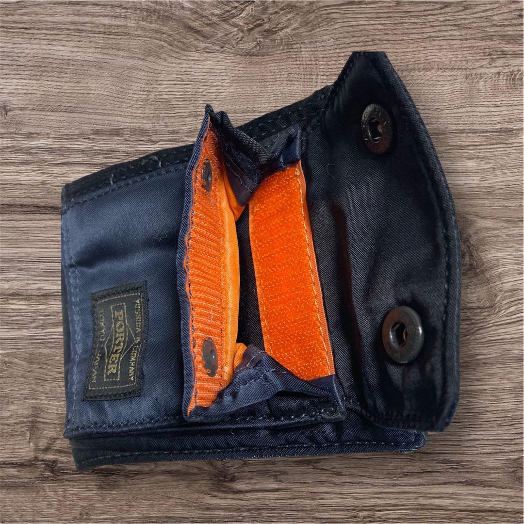 HEAD PORTER タンカー ウォレット タンカーブルー 廃盤 希少 美品