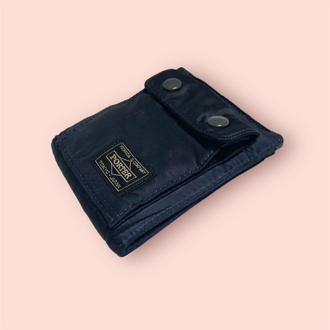 HEAD PORTER タンカー ウォレット タンカーブルー 廃盤 希少 美品