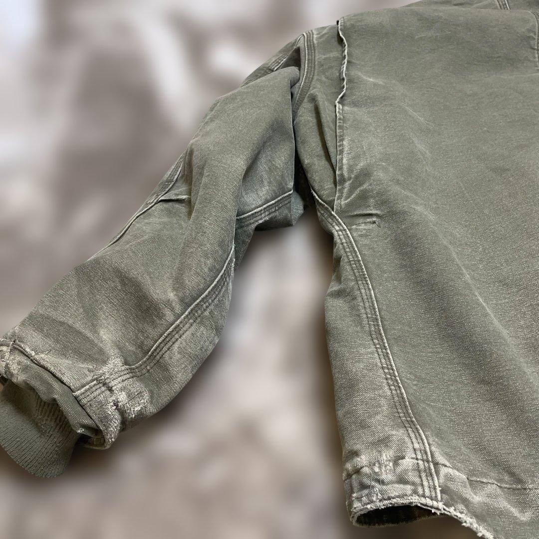 ト*サ様 11年メキシコ製Carhartt ワークジャケット C61ARG 2X