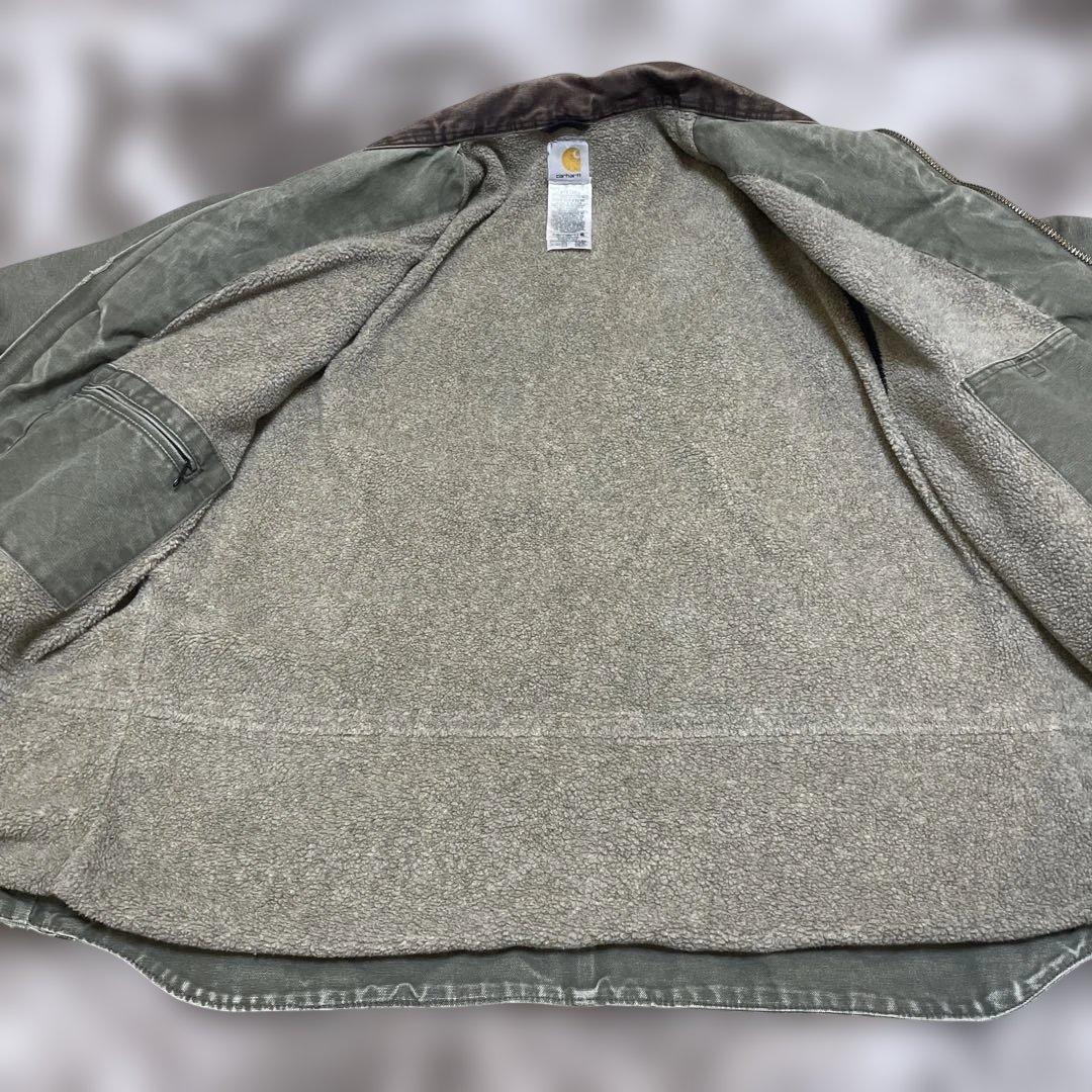 ト*サ様 11年メキシコ製Carhartt ワークジャケット C61ARG 2X